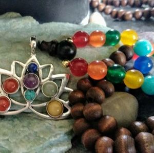 Chakra Lotus Mala Necklace/Bracelet